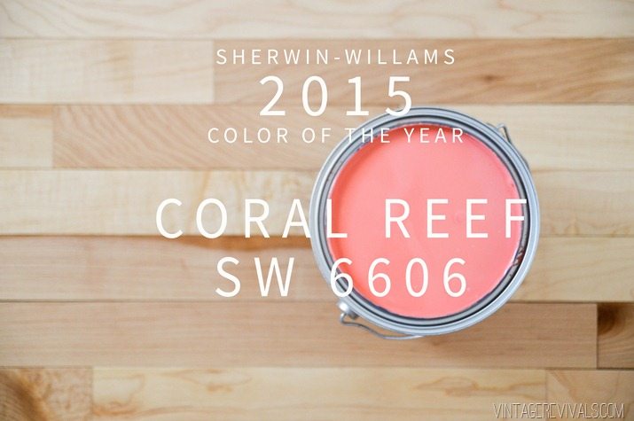 Sherwin-Williams Coral Reef Color of the Year 2015